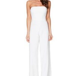 Nookie Glamour Jumpsuit - Color White - Size XS